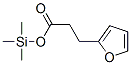 2-Furanpropanoic acid trimethylsilyl ester Structure,55493-98-6Structure