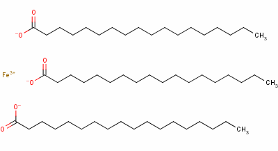 Iron(III) Stearate Structure,555-36-2Structure