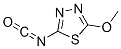 1,3,4-Thiadiazole, 2-isocyanato-5-methoxy- Structure,55519-77-2Structure