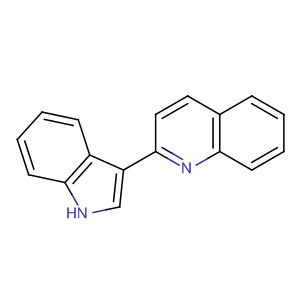 2-(1H-indol-3-yl)quinoline Structure,5552-65-8Structure