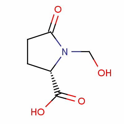 1-(Hydroxymethyl)-5-oxo-l-proline Structure,55525-34-3Structure