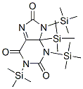 1,3,4,9-Tetrakis(trimethylsilyl)-4,9-dihydro-1h-purine-2,6,8(3h)-trione Structure,55530-45-5Structure