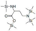 4-[Bis(trimethylsilyl)amino]-2-[(trimethylsilyl)amino]butanoic acid trimethylsilyl ester Structure,55557-10-3Structure