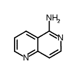 1,6-Naphthyridin-5-amine Structure,55570-60-0Structure