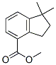 2,3-Dihydro-1,1-dimethyl-1h-indene-4-carboxylic acid methyl ester Structure,55591-11-2Structure