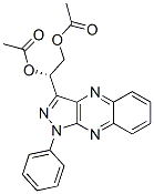 (S)-1-[1-phenyl-1h-pyrazolo[3,4-b]quinoxalin-3-yl ]-1,2-ethanediol diacetate Structure,55591-20-3Structure