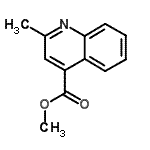 2-Methyl-quinoline-4-carboxylic acid methyl ester Structure,55625-40-6Structure