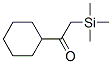 1-Cyclohexyl-2-(trimethylsilyl)ethanone Structure,55629-29-3Structure