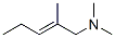 (E)-n,n,2-trimethyl-2-penten-1-amine Structure,55630-70-1Structure