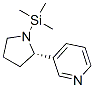 3-[(2S)-1-trimethylsilyl-2-pyrrolidinyl ]pyridine Structure,55638-44-3Structure