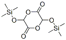 3,6-Bis[(trimethylsilyl)oxy]-1,4-dioxane-2,5-dione Structure,55638-47-6Structure