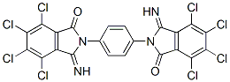 2,2’-(1,4-Phenylene)bis(4,5,6,7-tetrachloro-3-iminoisoindolin-1-one) Structure,55647-99-9Structure