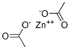 Zinc acetate Structure,557-34-6Structure