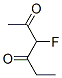 2,4-Hexanedione, 3-fluoro-(9ci) Structure,557114-01-9Structure