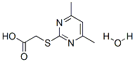 (4,6-Dimethylpyrimidin-2-ylsulfanyl)acetic acid Structure,55749-30-9Structure