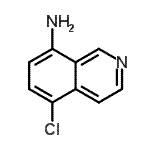 8-Isoquinolinamine,5-chloro-(9CI) Structure,55766-82-0Structure