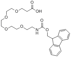 Fmoc-15-amino-4,7,10,13-tetraoxapentadecanoic acid Structure,557756-85-1Structure