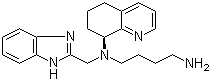 1,4-Butanediamine, N1-(1H-benzimidazol-2-ylmethyl)-N1-[(8S)-5,6,7,8- tetrahydro-8-quinolinyl]- Structure,558447-26-0Structure