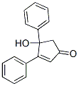 4-Hydroxy-3,4-diphenyl-cyclopent-2-enone Structure,5587-78-0Structure