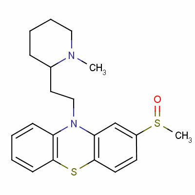 Mesoridazine Structure,5588-33-0Structure