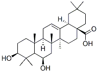 3Beta-6beta-dihydroxy olean-12-en-28-oic acid Structure,559-64-8Structure