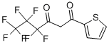 4,4,5,5,6,6-Heptafluoro-1-(2-thienyl)-1,3-hexanedione Structure,559-94-4Structure