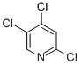 2,4,5-Trichloropyridine Structure,55934-01-5Structure