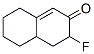 2(3H)-naphthalenone, 3-fluoro-4,4a,5,6,7,8-hexahydro- Structure,56003-61-3Structure