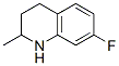 Quinoline, 7-fluoro-1,2,3,4-tetrahydro-2-methyl- (9ci) Structure,560085-09-8Structure