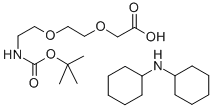 Boc-nh-peg2-ch2ch2cooh Structure,560088-79-1Structure