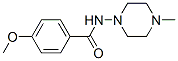 Benzamide, 4-methoxy-n-(4-methyl-1-piperazinyl)-(9ci) Structure,560100-55-2Structure