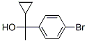 4-Bromo-alpha-cyclopropyl-alpha-methylbenzyl alcohol Structure,56041-75-9Structure