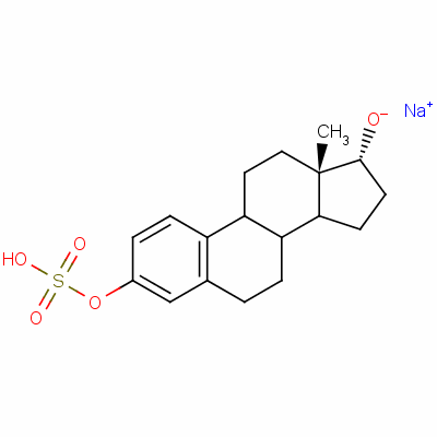 (17Alpha)-estra-1,3,5(10)-triene-3,17-diol 3-(hydrogen sulfate) monosodium salt Structure,56050-04-5Structure