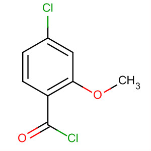 2-Methoxy-4-chlorobenzoyl chloride Structure,5607-64-7Structure