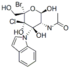 5-Bromo-4-chloro-3-indolyl-n-acetyl-beta-d-glucosaminide Structure,5609-91-6Structure