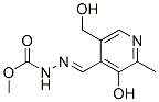 Hydrazinecarboxylic acid, [[3-hydroxy-5-(hydroxymethyl)-2-methyl-4-pyridinyl]methylene]-, methyl ester (9ci) Structure,561005-17-2Structure