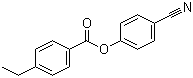 4-Cyanophenyl-4-ethylbenzoate Structure,56131-48-7Structure