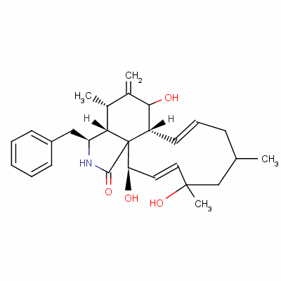 Cytochalasin j Structure,56144-22-0Structure