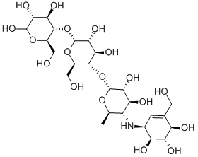 acarbose Structure,56180-94-0Structure