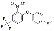 4-[4-(Methylthio)phenoxy]-3-nitrobenzotrifluoride Structure,56191-23-2Structure