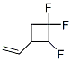 3-Ethenyl-1,1,2-trifluorocyclobutane Structure,56196-27-1Structure