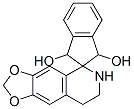 1’,3’,7,8-Tetrahydrospiro[1,3-dioxolo[4,5-g]isoquinoline-5(6h),2’-[2h]indene]-1’,3’-diol Structure,56196-57-7Structure