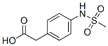 4-(Methanesulfonylamino)phenylacetic acid Structure,56205-88-0Structure