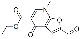 Furo[2,3-b]pyridine-5-carboxylic acid,2-formyl-4,7-dihydro-7-methyl-4-oxo-,ethyl ester Structure,562100-66-7Structure