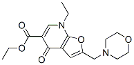 Furo[2,3-b]pyridine-5-carboxylic acid,7-ethyl-4,7-dihydro-2-(4-morpholinylmethyl)-4-oxo-,ethyl ester Structure,562100-91-8Structure