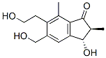 (2S,3s)-2,3-dihydro-3-hydroxy-6-(2-hydroxyethyl)-5-hydroxymethyl-2,7-dimethyl-1h-inden-1-one Structure,56227-01-1Structure