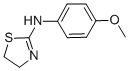 (4,5-Dihydro-thiazol-2-yl)-(4-methoxy-phenyl)-amine Structure,56242-67-2Structure