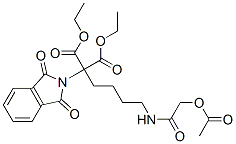 2-[4-[[(Acetyloxy)acetyl ]amino]butyl ]-2-(1,3-dihydro-1,3-dioxo-2h-isoindol-2-yl)propanedioic acid diethyl ester Structure,56247-58-6Structure