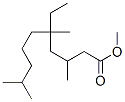 5-Ethyl-3,5,9-trimethyldecanoic acid methyl ester Structure,56247-63-3Structure