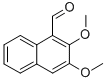 2,3-Dimethoxy-1-naphthaldehyde Structure,56252-09-6Structure